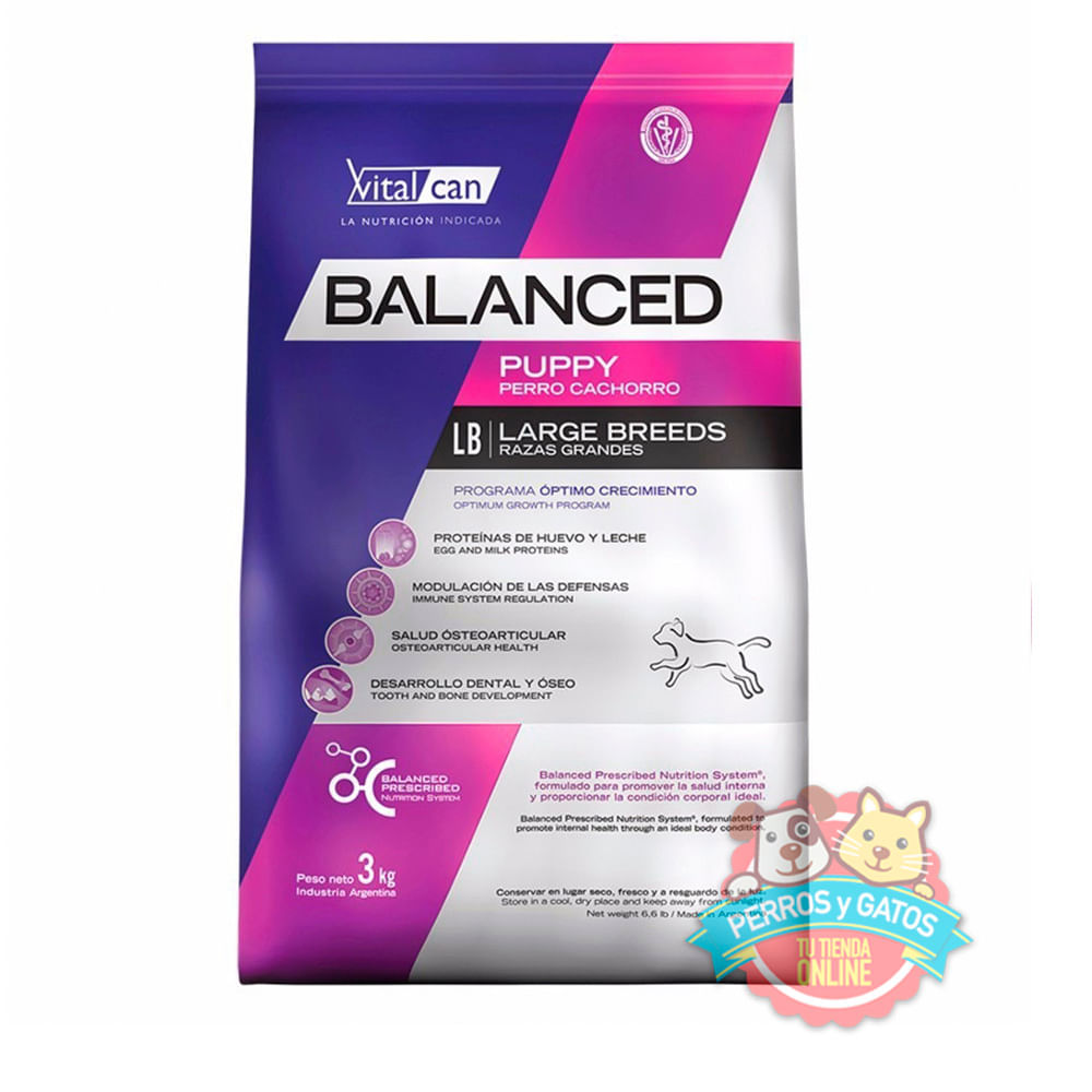 Vital can balanced puppy large breed