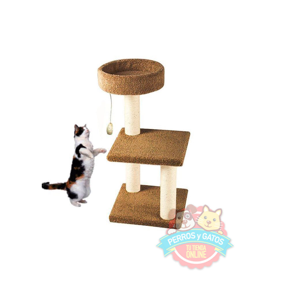Rascador para gato diseño 1 piso Copy - PerrosyGatosOnline