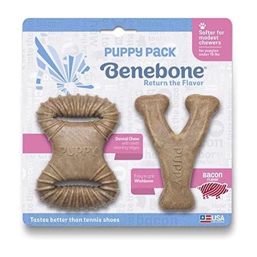 benebone-tiny-puppy-2-pack-wishbone-dental-chew-tocino-1-perrosygatosonline